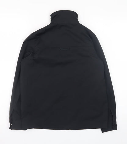 Boys UK Size 9-10 Years River Island Black Windbreaker Coat