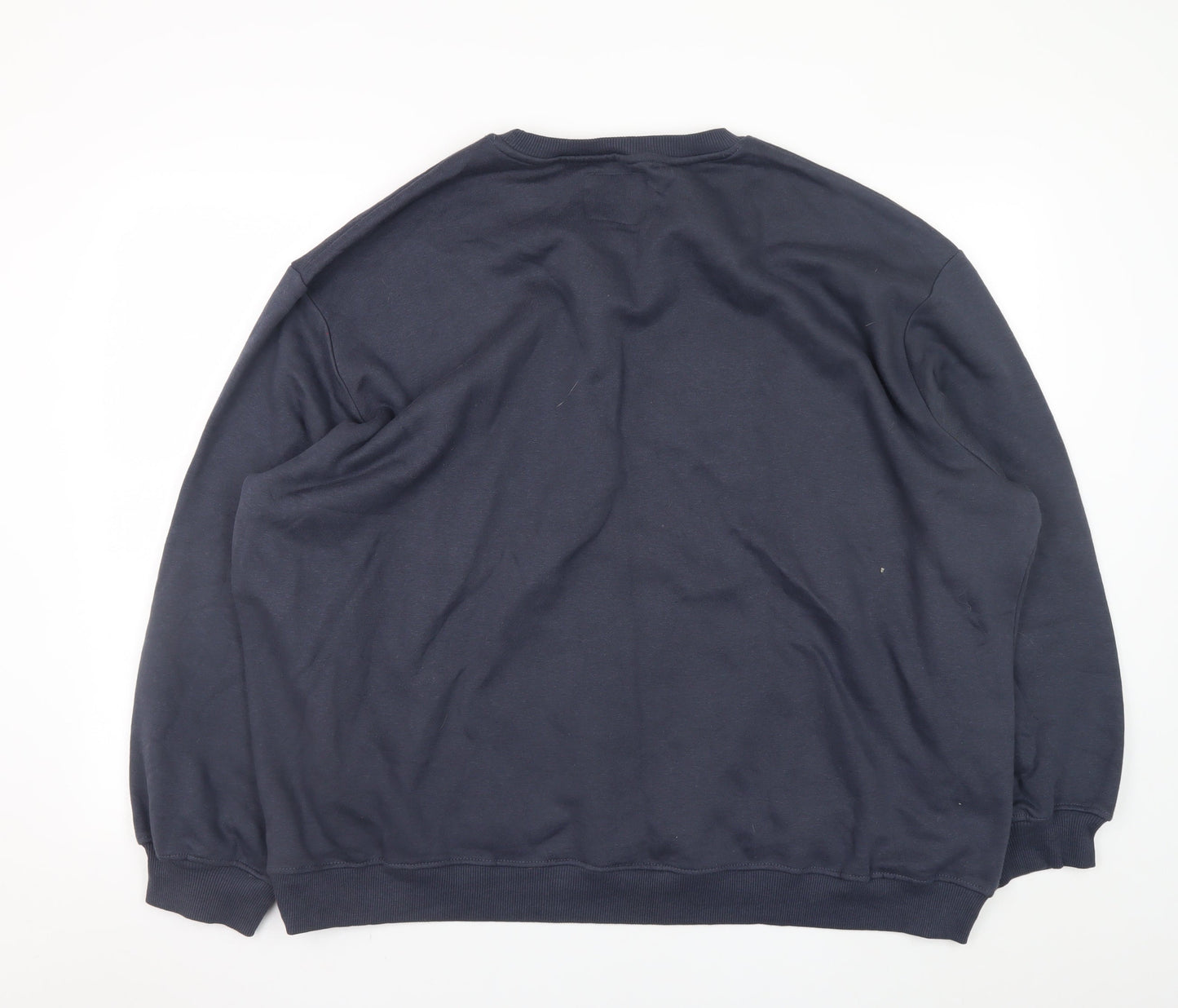 Womens UK Size 24 Threadbare Blue Pullover Sweatshirt