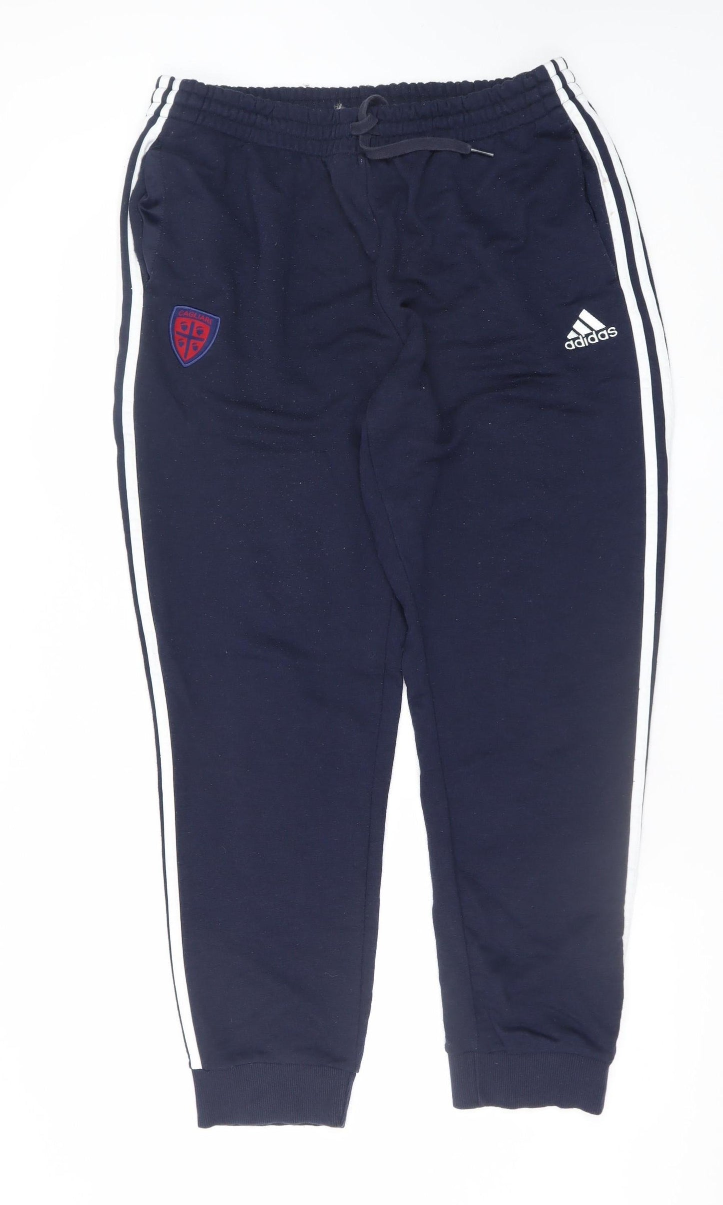Womens UK Size XL adidas Regular Fit Jogger Blue Trousers