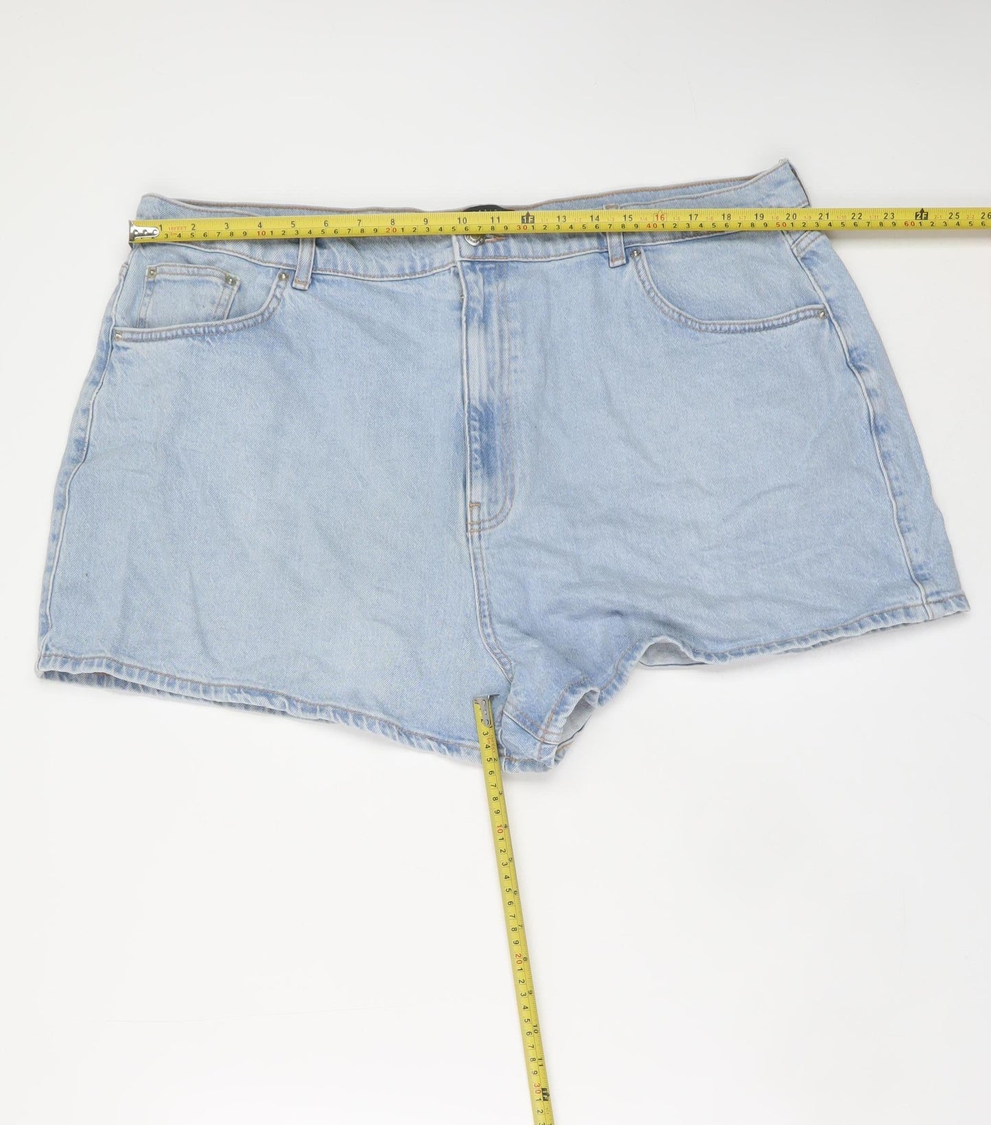 Womens UK Size 22 ASOS DESIGN Relaxed Fit Mom Shorts