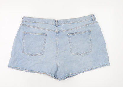 Womens UK Size 22 ASOS DESIGN Relaxed Fit Mom Shorts