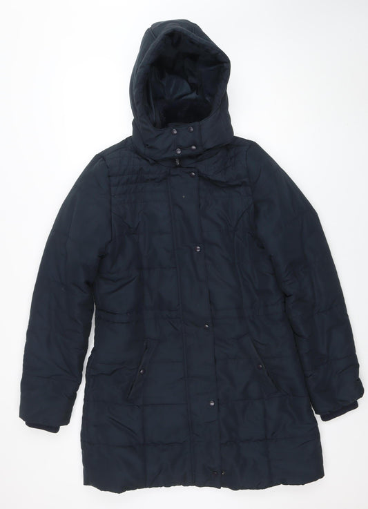 Womens UK Size 14 Esmarca Blue Puffer Jacket
