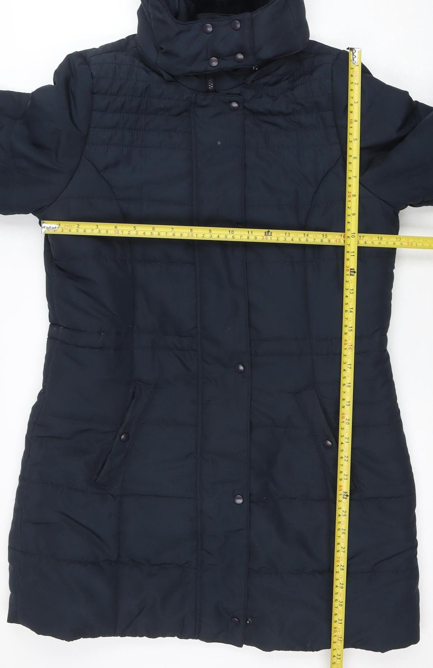 Womens UK Size 14 Esmarca Blue Puffer Jacket
