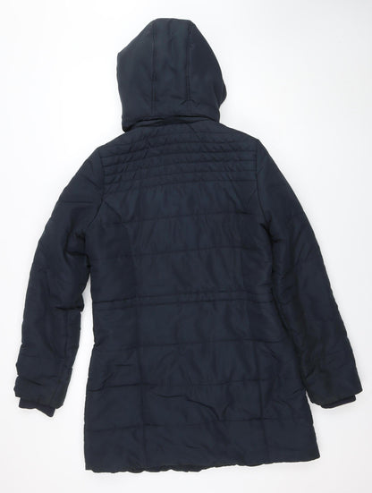 Womens UK Size 14 Esmarca Blue Puffer Jacket