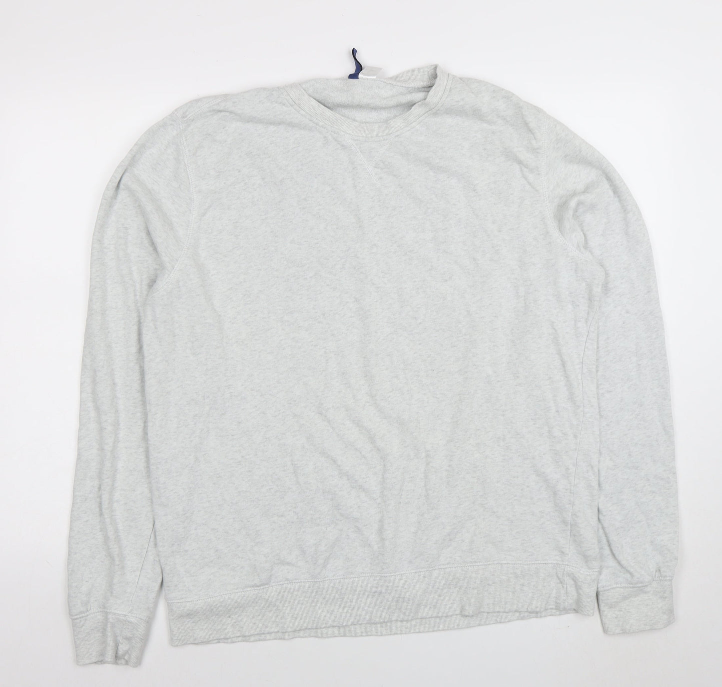 Mens UK Size XL H&M Divided Grey Pullover Sweatshirt