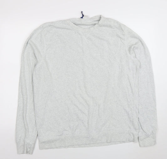 Mens UK Size XL H&M Divided Grey Pullover Sweatshirt