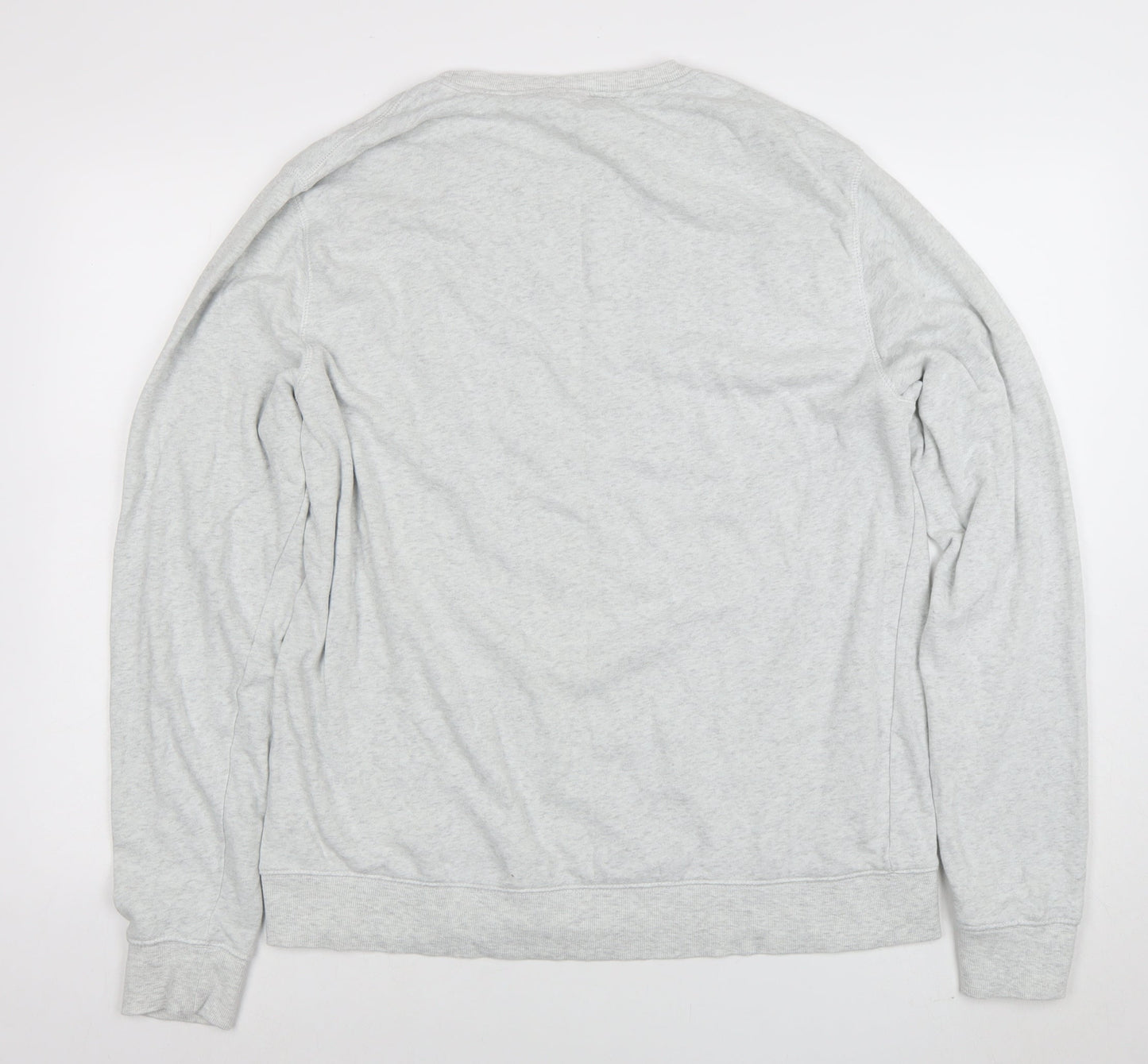 Mens UK Size XL H&M Divided Grey Pullover Sweatshirt
