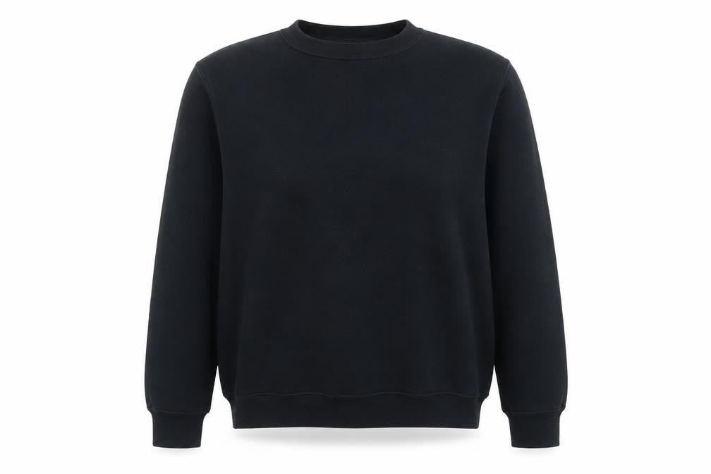 Womens UK Size S Gildan Black Pullover Sweatshirt