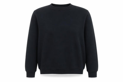 Womens UK Size S Gildan Black Pullover Sweatshirt