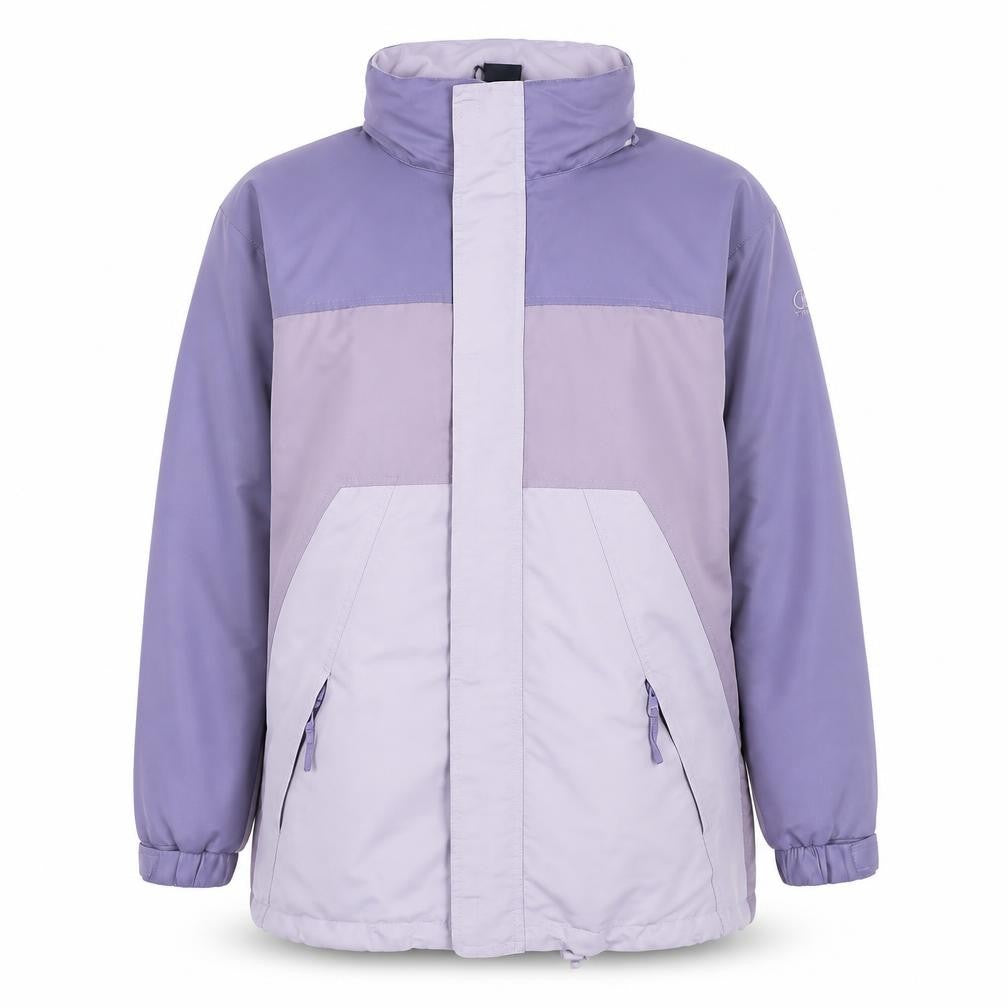Womens UK Size S Cotton Traders Purple Rain Coat