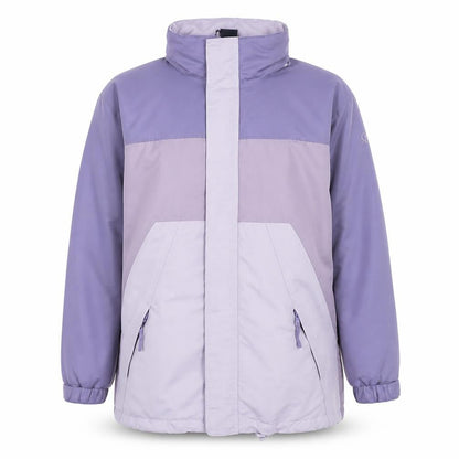 Womens UK Size S Cotton Traders Purple Rain Coat