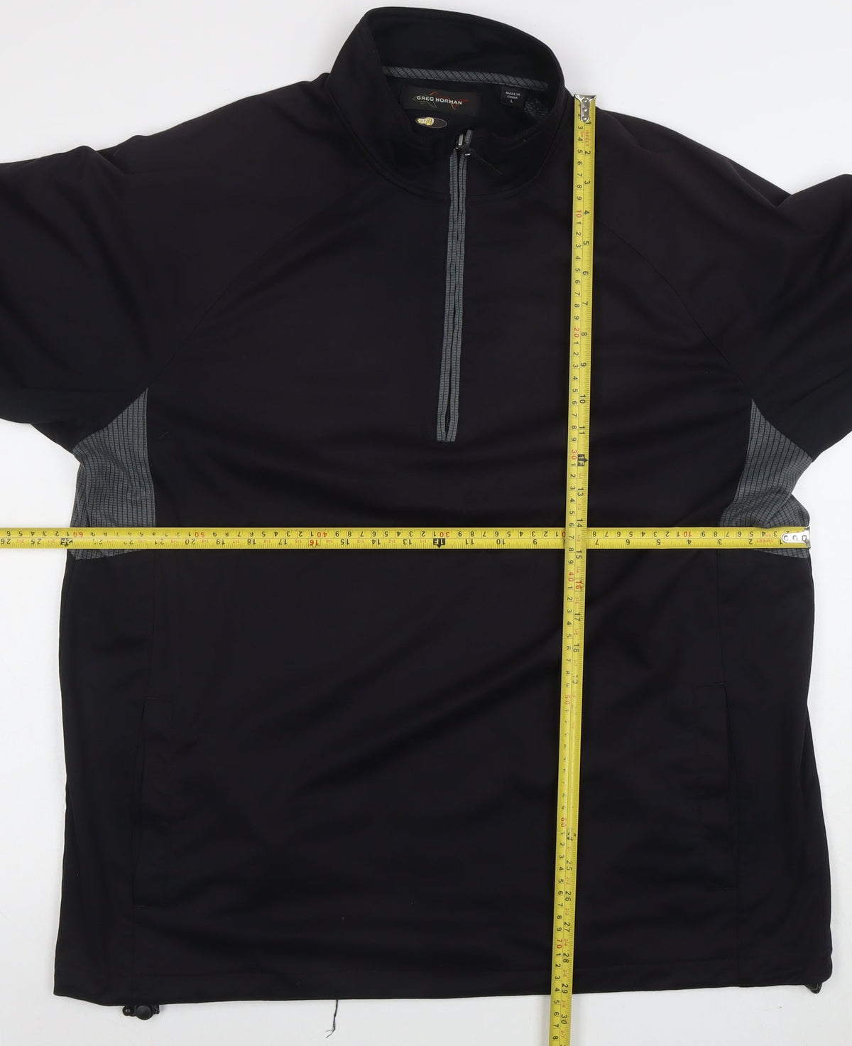 Mens UK Size L Greg Norman Black Pullover Sweatshirt