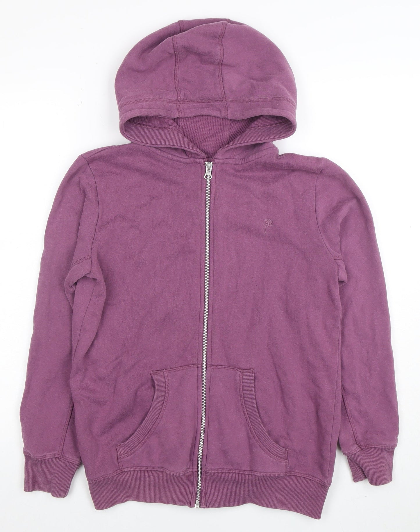 Girls UK Size 14 Years NEXT Purple Full Zip Hoodie