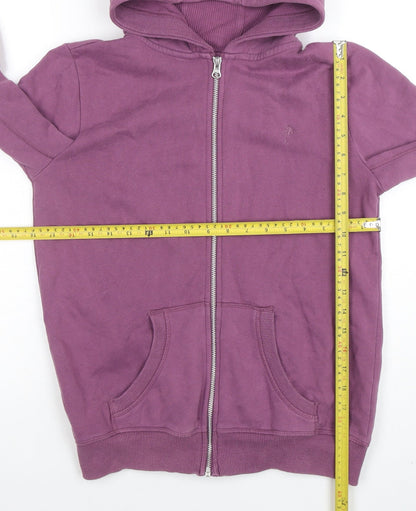 Girls UK Size 14 Years NEXT Purple Full Zip Hoodie