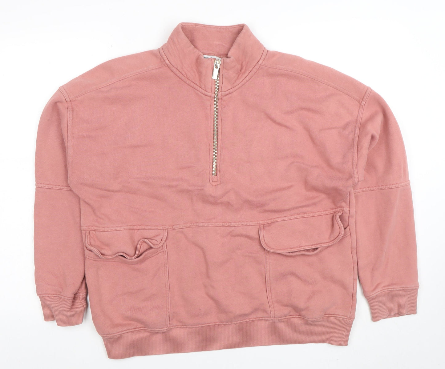 Womens UK Size L NEXT Pink Pullover Sweatshirt