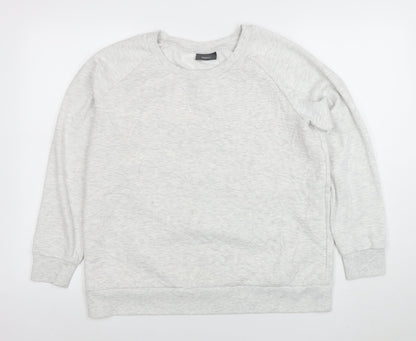 Womens UK Size M Yessica Grey Pullover Sweatshirt