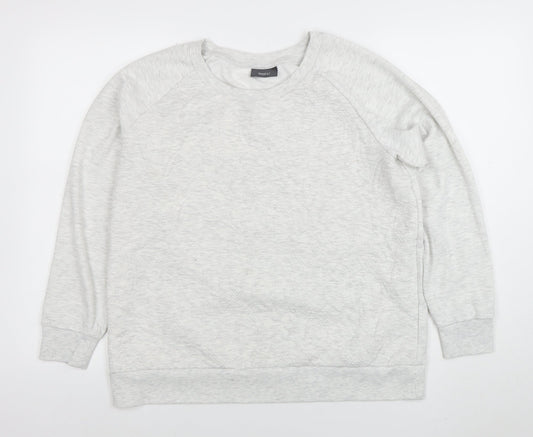 Womens UK Size M Yessica Grey Pullover Sweatshirt