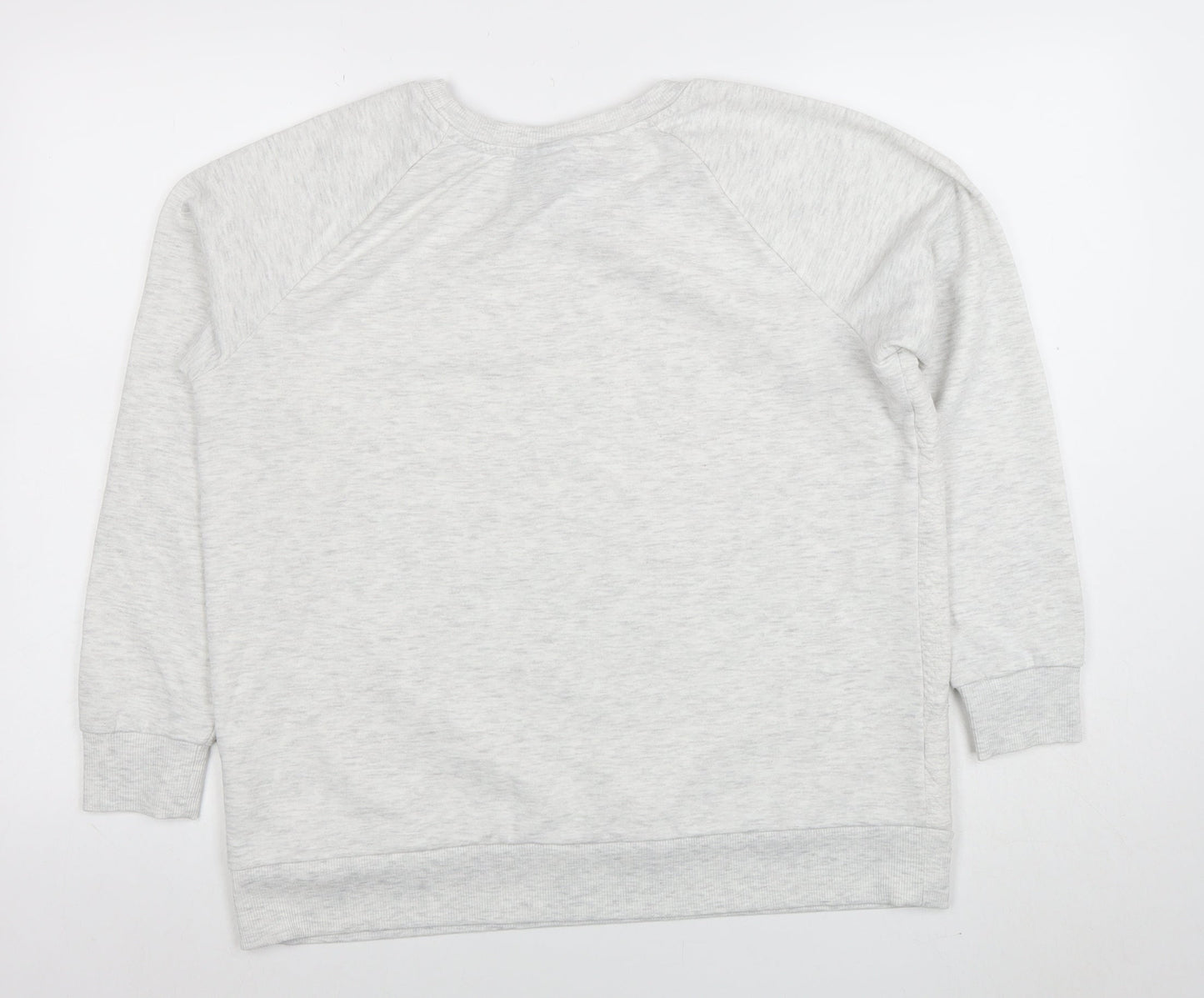 Womens UK Size M Yessica Grey Pullover Sweatshirt