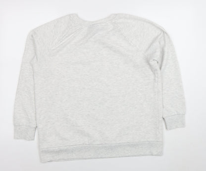 Womens UK Size M Yessica Grey Pullover Sweatshirt