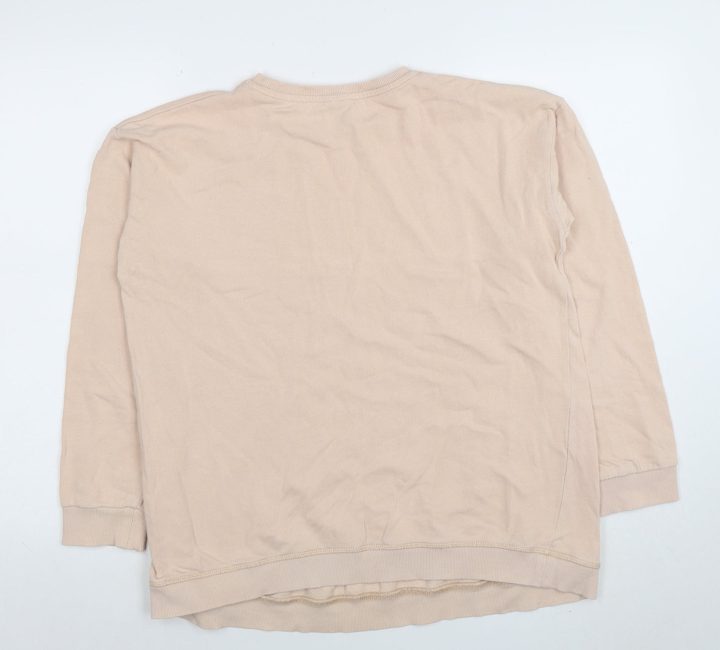 Womens UK Size 8 ASOS Beige Pullover Sweatshirt