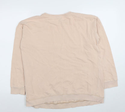 Womens UK Size 8 ASOS Beige Pullover Sweatshirt