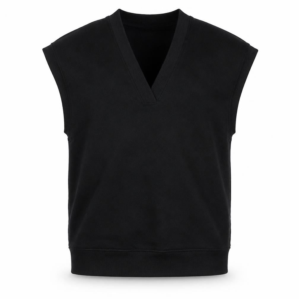 Mens UK Size S Zara Black Vest Sweatshirt