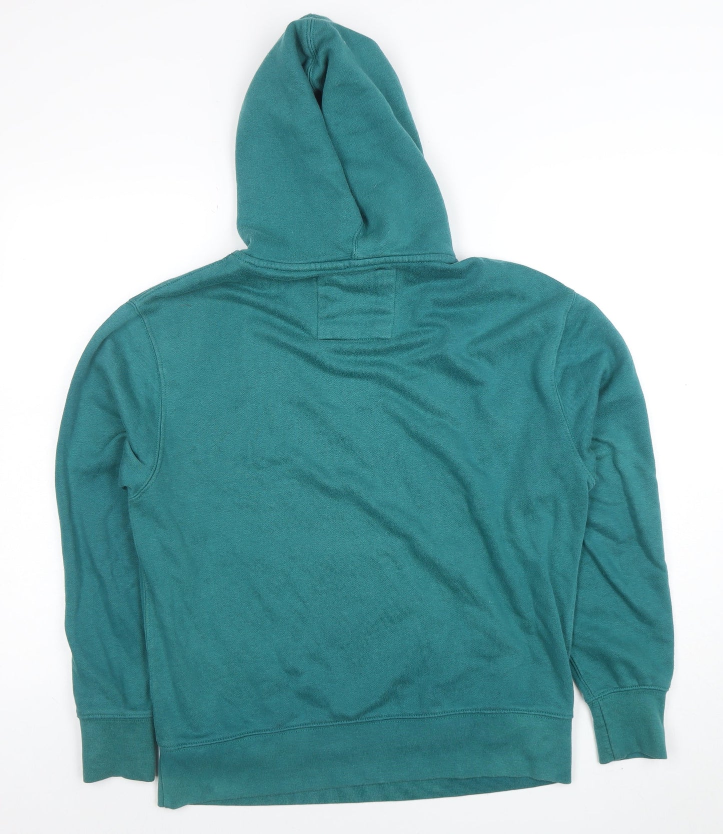 Womens UK Size XS Pull & Bear Green Pullover Hoodie