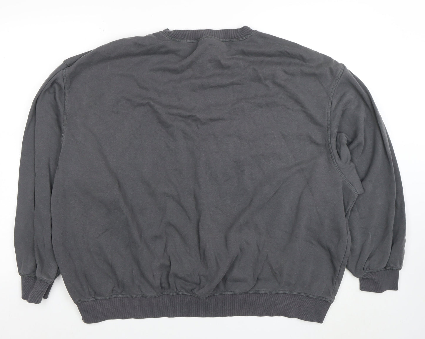 Womens UK Size L H&M Grey Pullover Sweatshirt