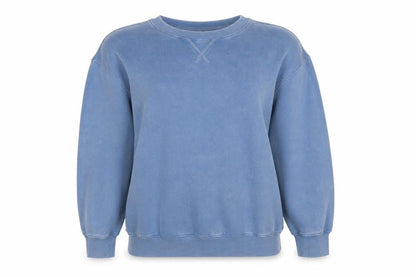 Womens UK Size S New Look Blue Pullover Sweatshirt