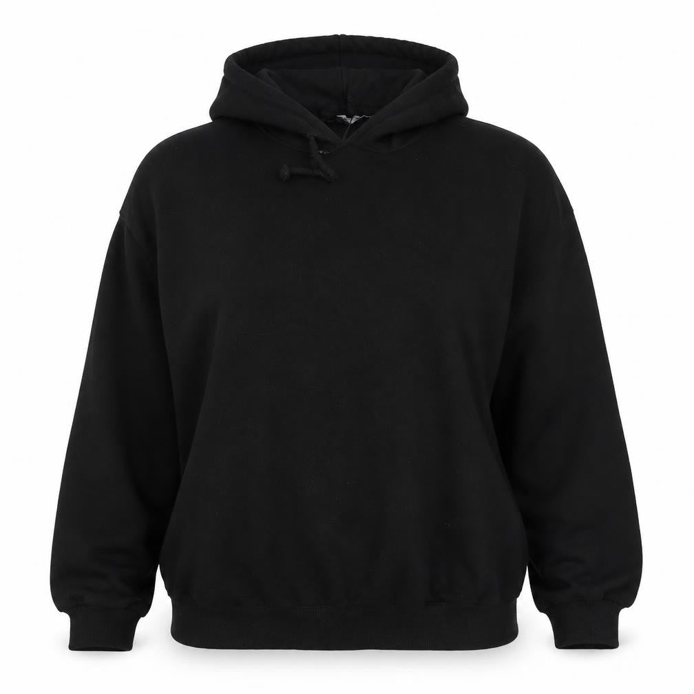 Womens UK Size 14 Nasty Gal Black Pullover Hoodie