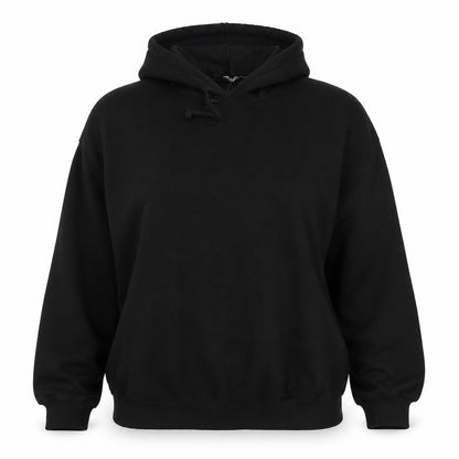 Womens UK Size 14 Nasty Gal Black Pullover Hoodie