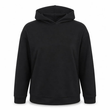 Womens UK Size L Stradivarius Black Pullover Hoodie