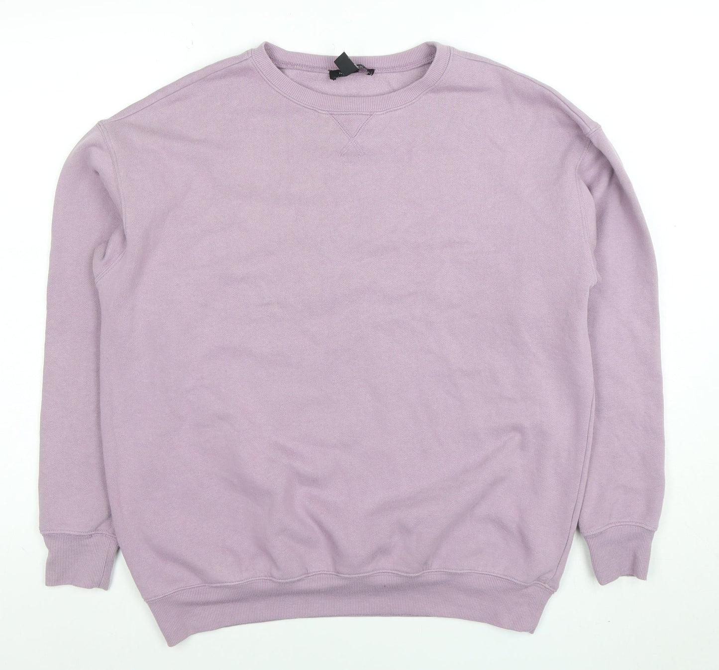 Womens UK Size S New Look Purple Pullover Sweatshirt