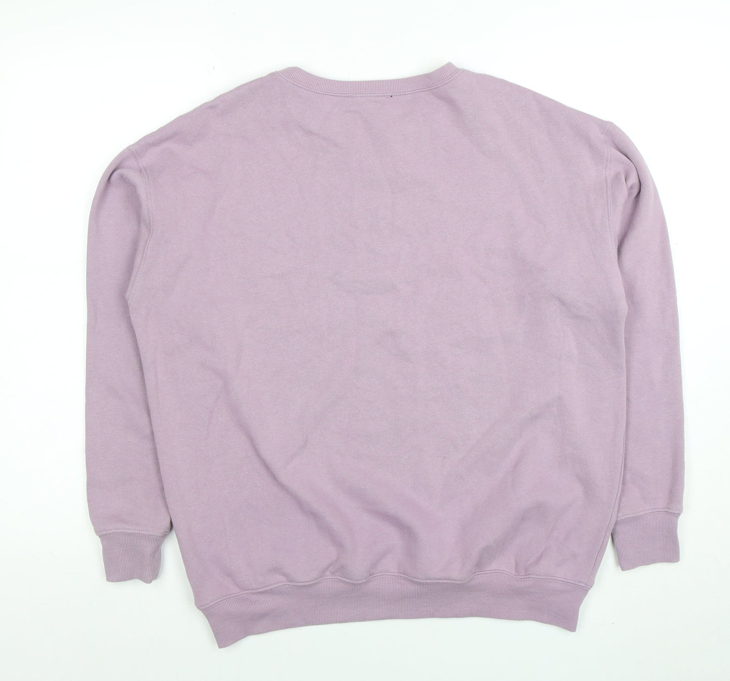Womens UK Size S New Look Purple Pullover Sweatshirt