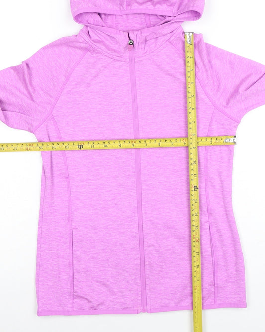 Girls UK Size 10-11 Years Dunnes Stores Purple Full Zip Hoodie