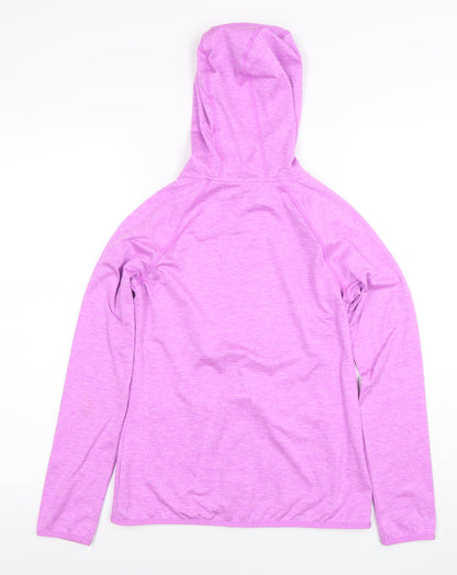 Girls UK Size 10-11 Years Dunnes Stores Purple Full Zip Hoodie