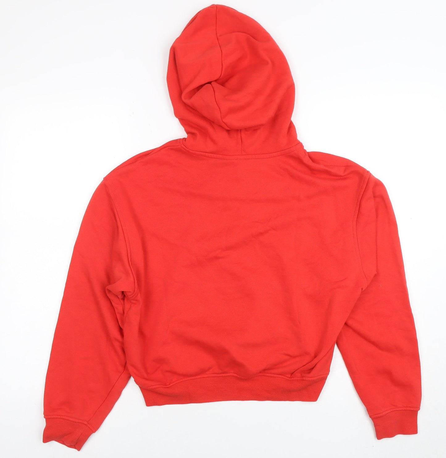 Womens UK Size S H&M Red Pullover Hoodie