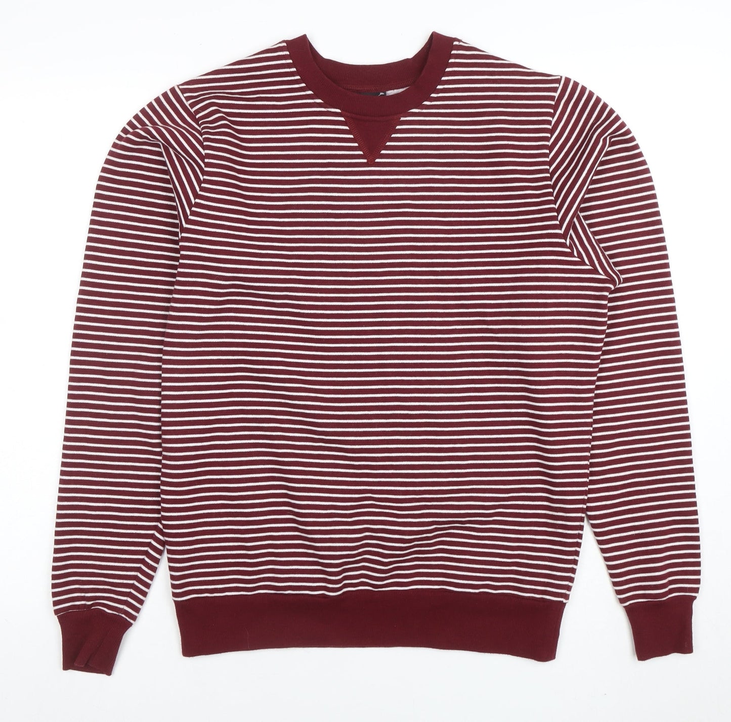 Womens UK Size M POPO England Red Pullover Sweatshirt
