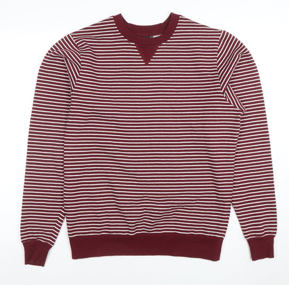 Womens UK Size M POPO England Red Pullover Sweatshirt