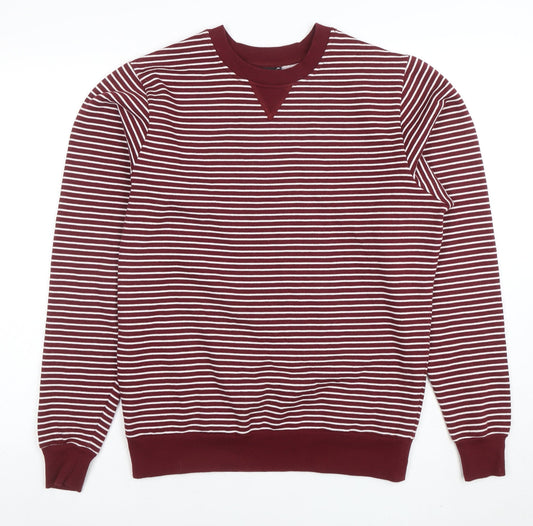 Womens UK Size M POPO England Red Pullover Sweatshirt