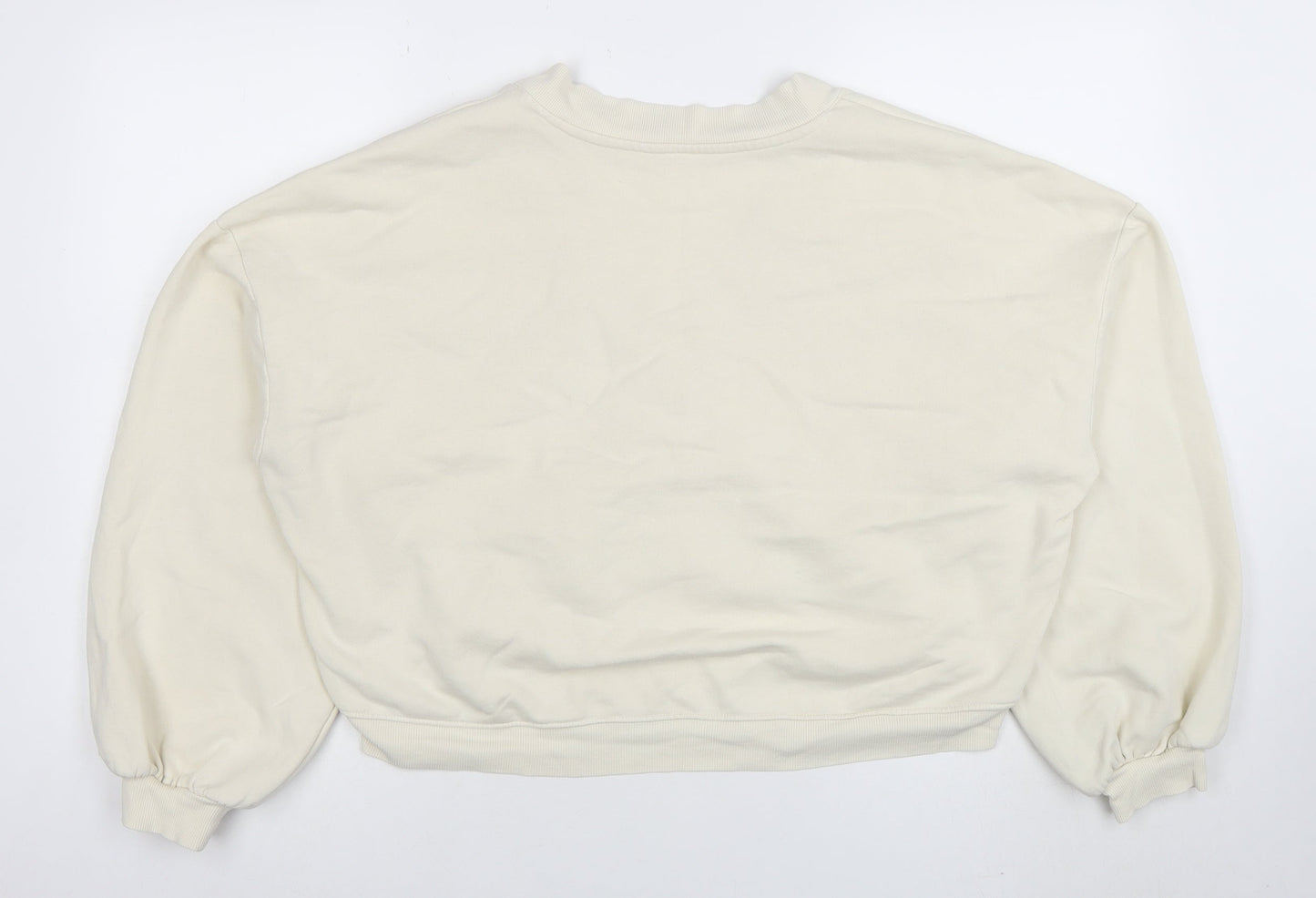 Womens UK Size 12 Monki Beige Pullover Sweatshirt