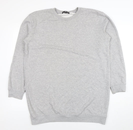 Womens UK Size 12 Marks and Spencer Grey Pullover Sweatshirt