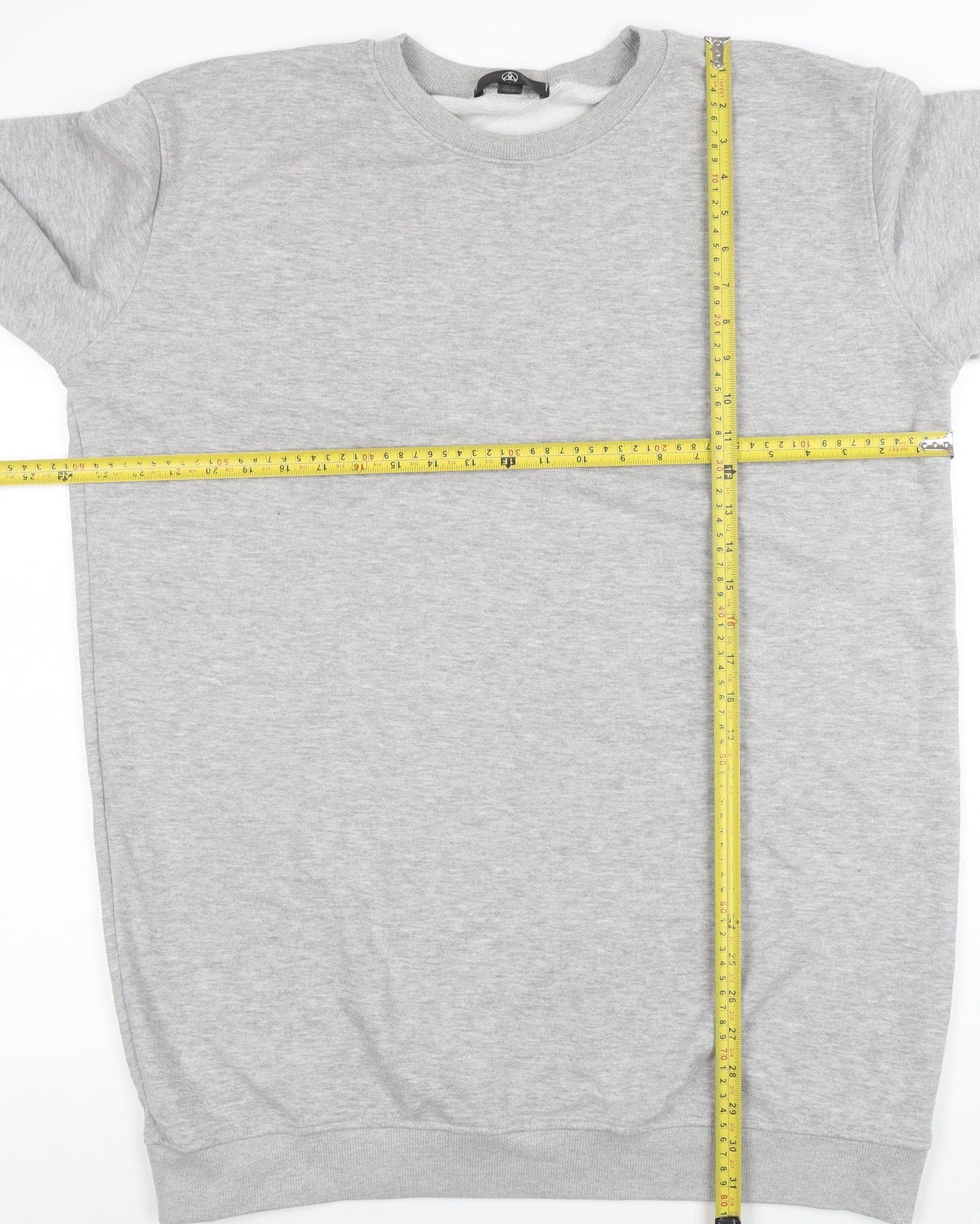 Womens UK Size 12 Marks and Spencer Grey Pullover Sweatshirt