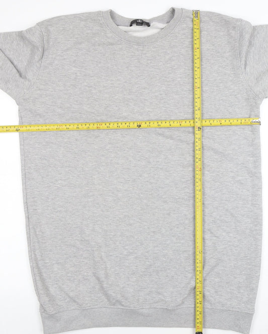 Womens UK Size 12 Marks and Spencer Grey Pullover Sweatshirt