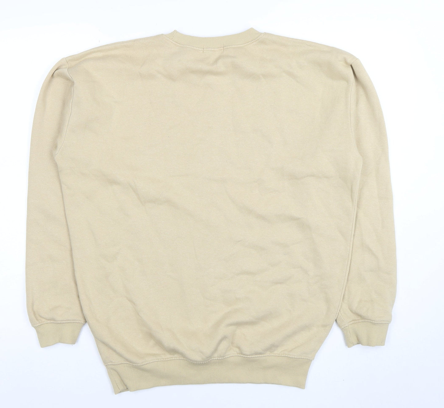 Womens UK Size S PRETTYLITTLETHING Beige Pullover Sweatshirt