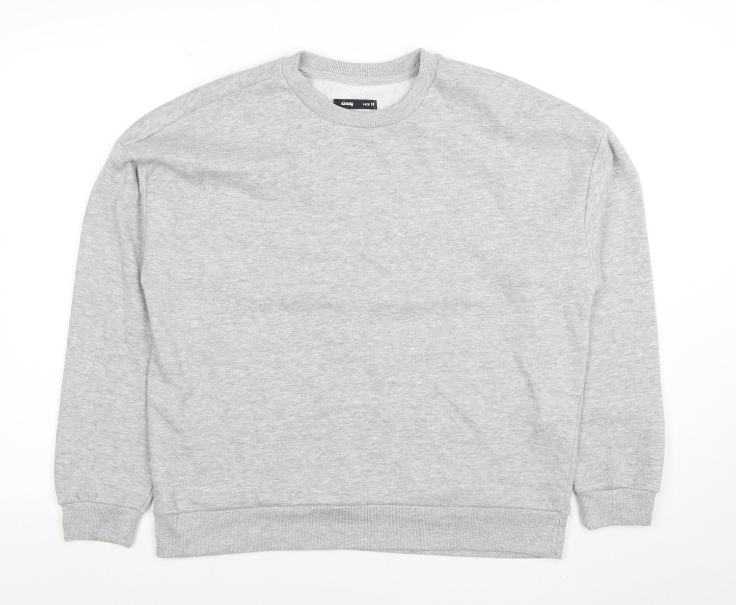 Womens UK Size M Sinsay Grey Pullover Sweatshirt
