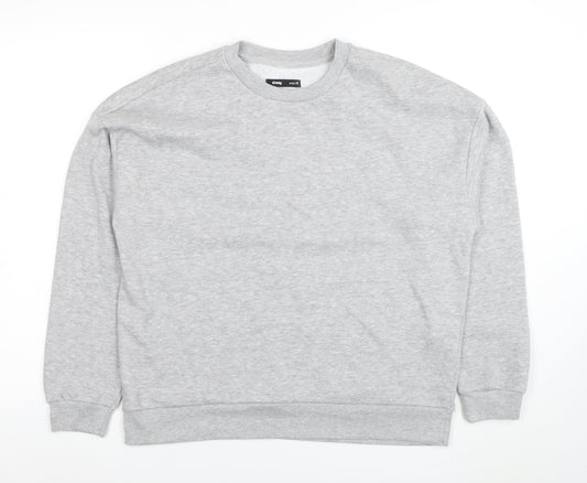 Womens UK Size M Sinsay Grey Pullover Sweatshirt