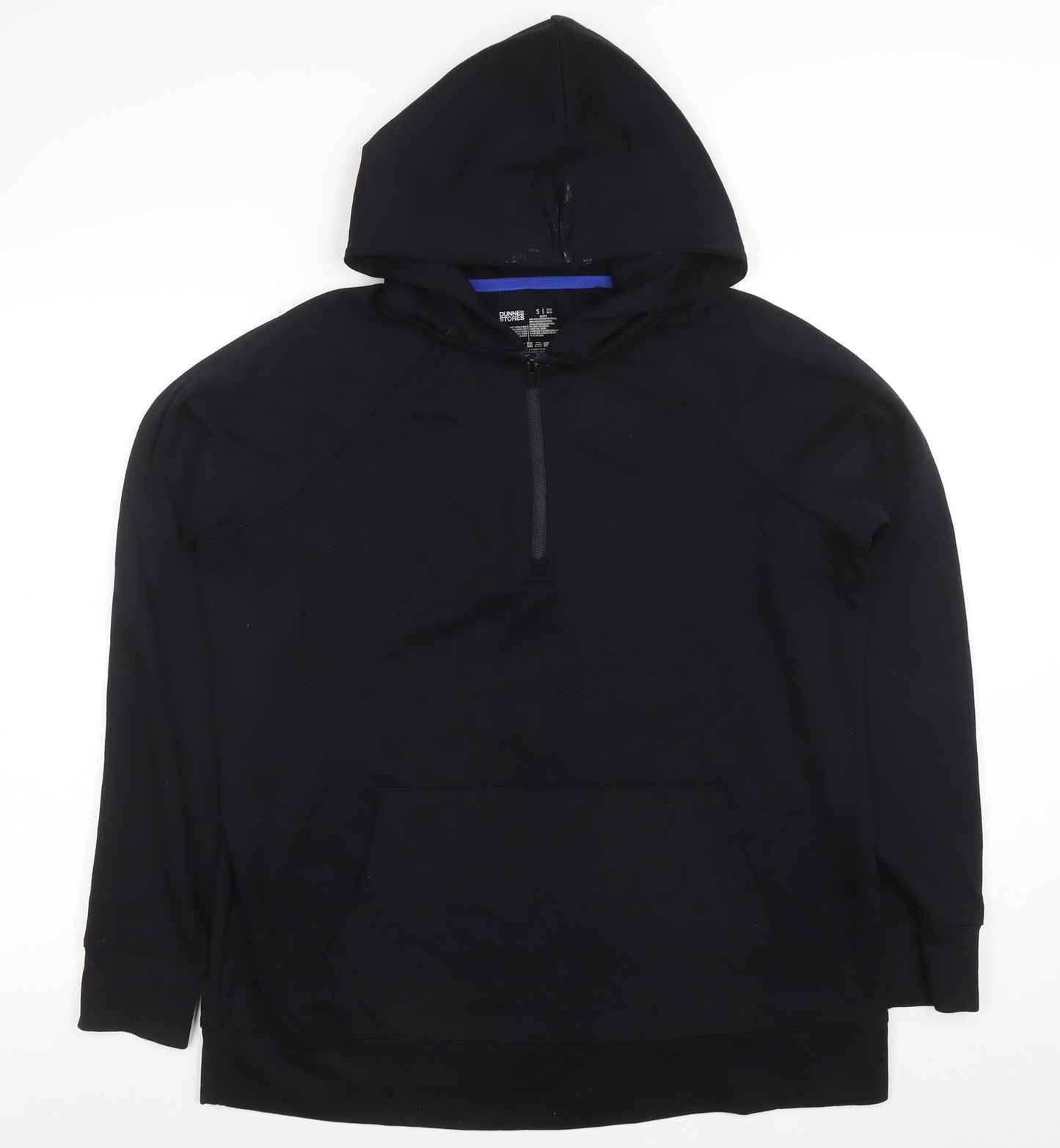 Womens UK Size S Dunnes Stores Black Pullover Hoodie