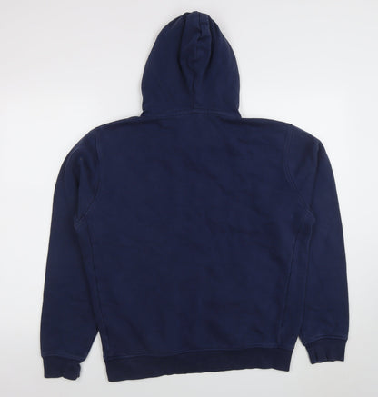 Mens UK Size S NEXT Blue Pullover Hoodie