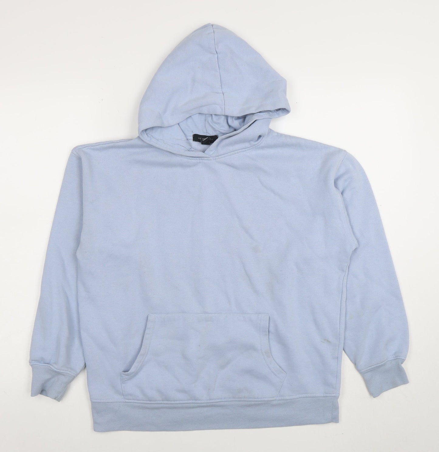 Womens UK Size S New Look Blue Pullover Hoodie